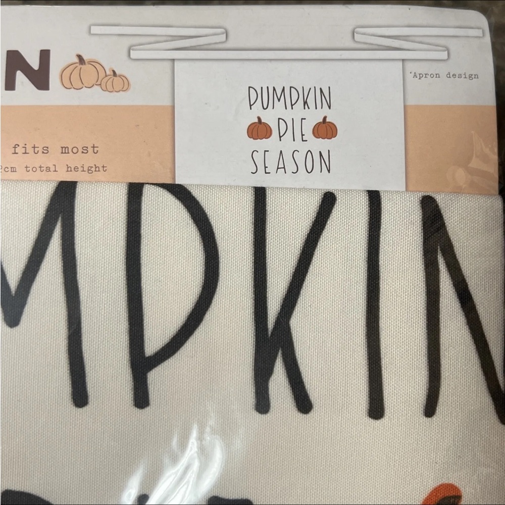 Pumpkin Pie Apron 🎈LAST ONE 🎈 - Picture 2 of 3